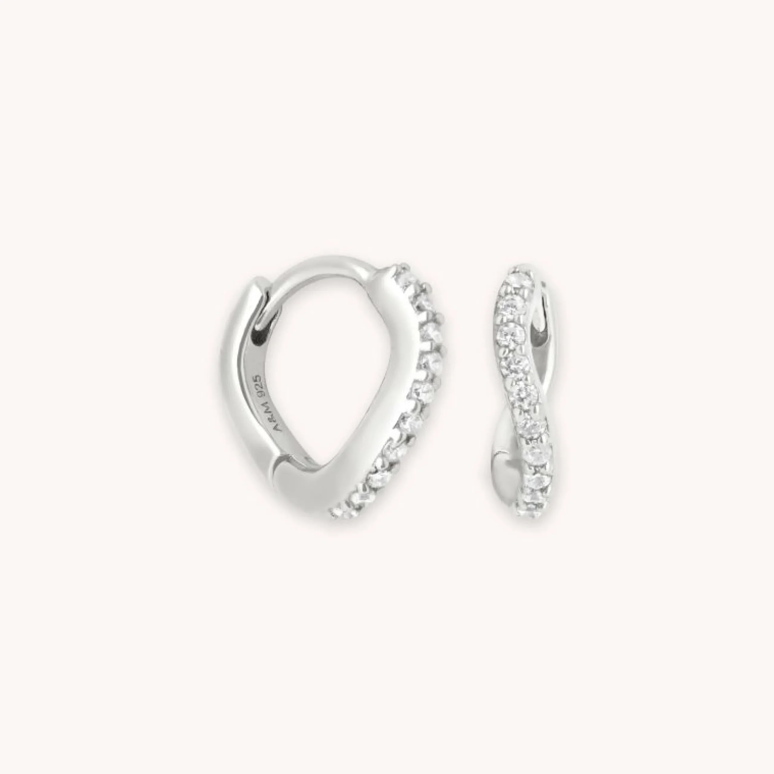 wave_crystal_huggies_in_s_0.webp Wave Crystal Huggies in Silver