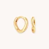 Wave Huggies in Gold