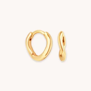 Wave Huggies in Gold