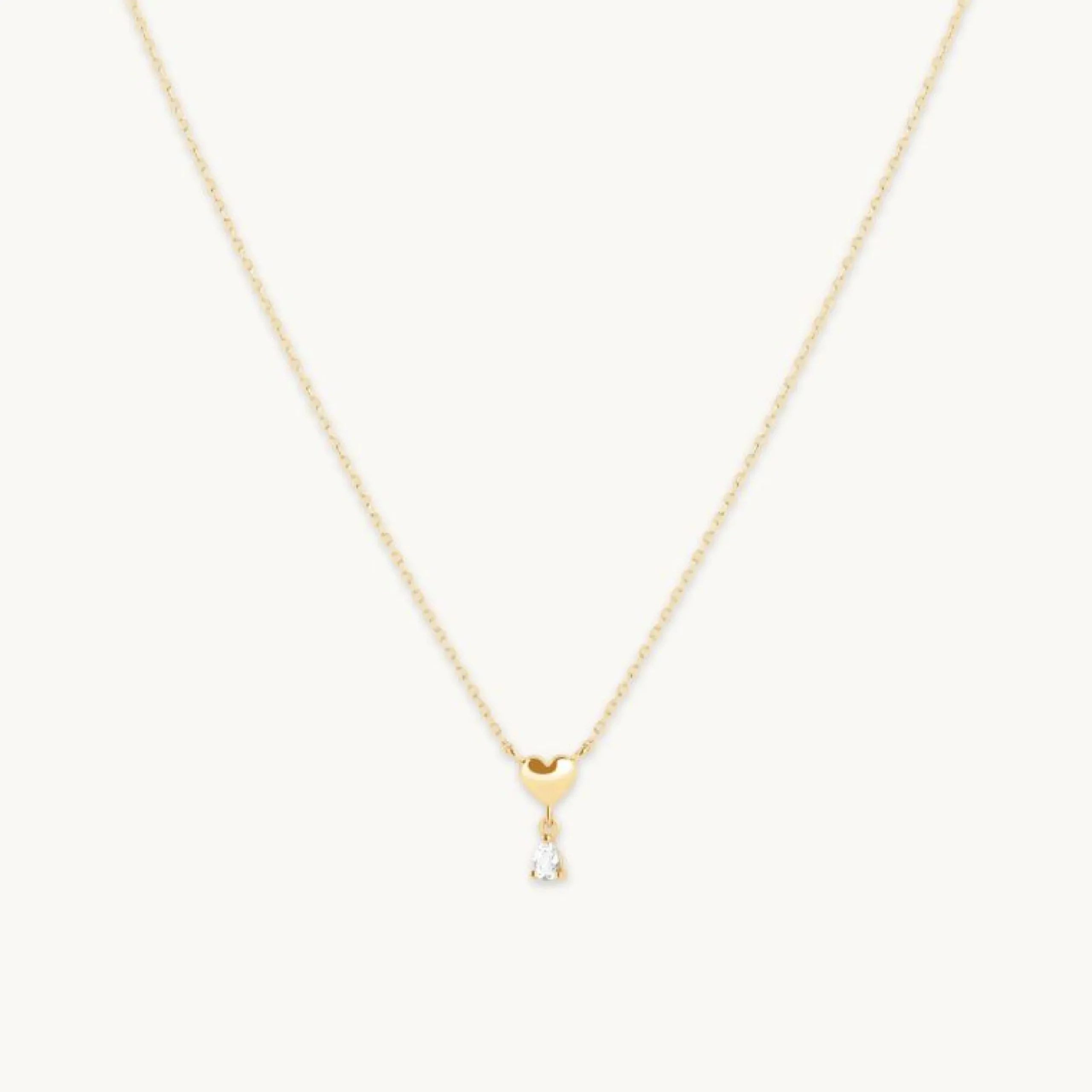 white_topaz_heart_pendant_0.webp White Topaz Heart Pendant Necklace in Solid Gold