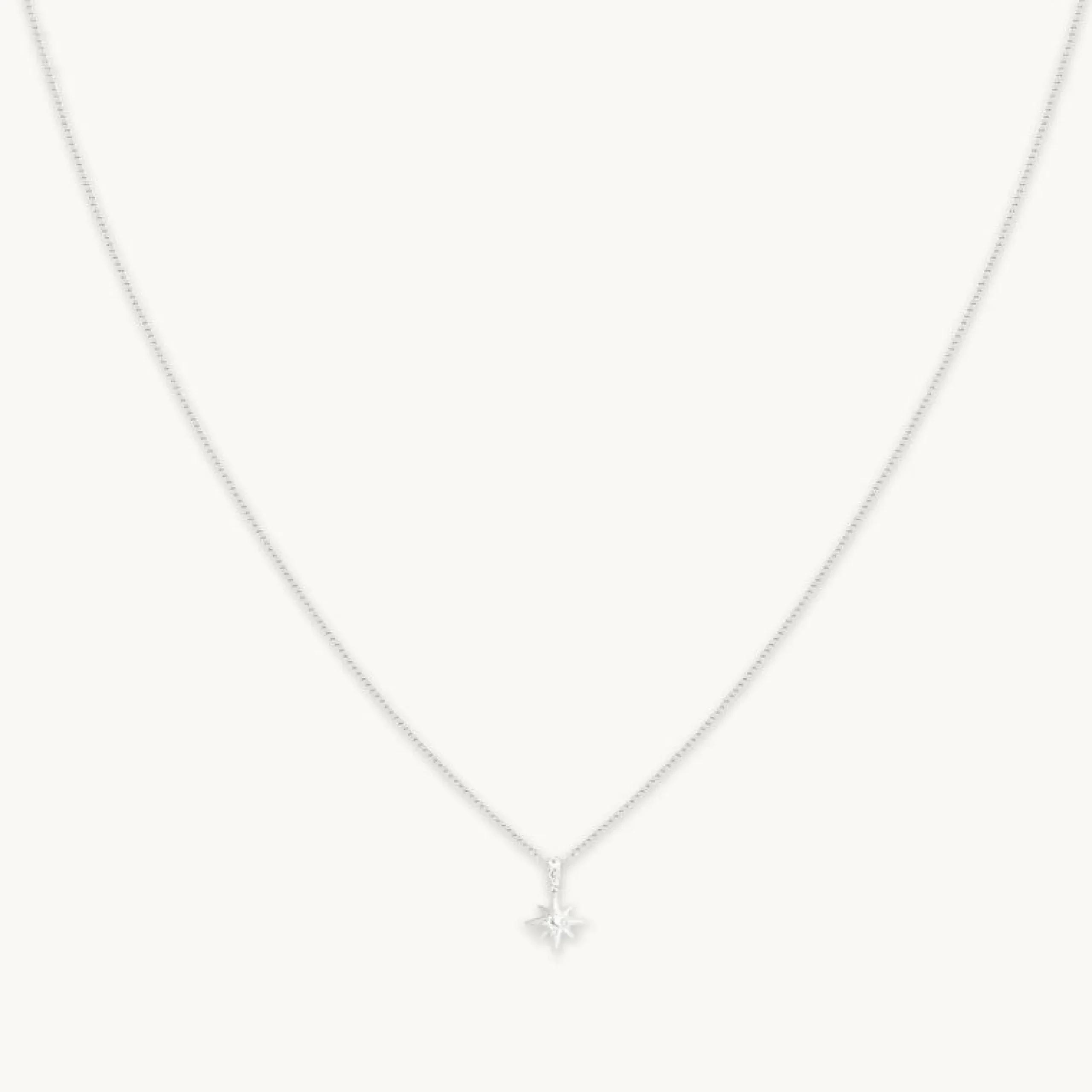 white_topaz_star_pendant__0-1.webp White Topaz Star Pendant Necklace in Solid White Gold